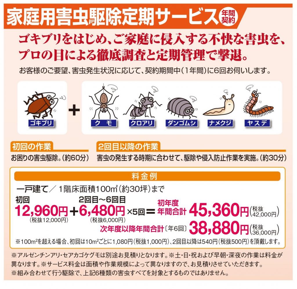 家庭向け定期サービス